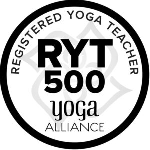 Registered Yoga Teacher RYT 500 Yoga Alliance Logo